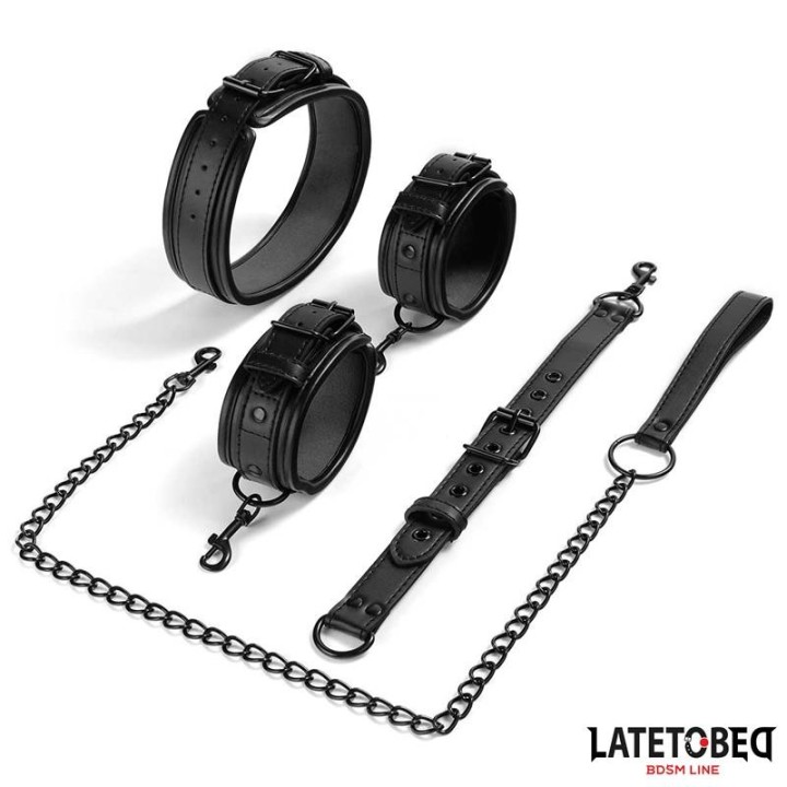 Fesseln für Nacken und Handgelenke von Latetobed BDSM Line | Fesselliebe.de