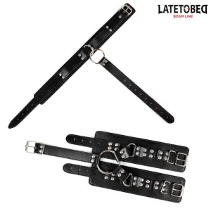 Halsband und Handfesseln von Latetobed BDSM Line