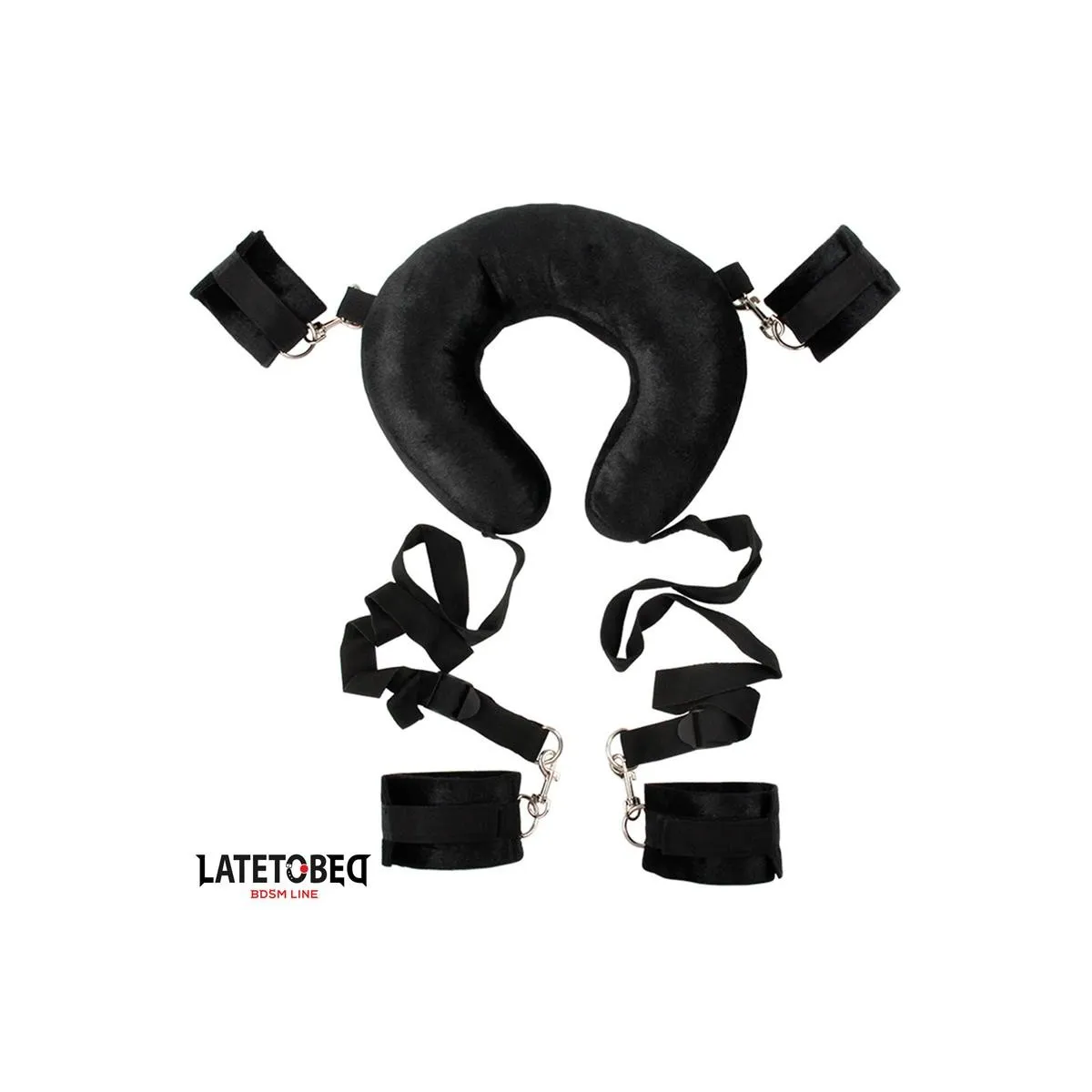 Kissen-Fessel-Set mit Handschellen von Latetobed BDSM Line | Fesselliebe.de