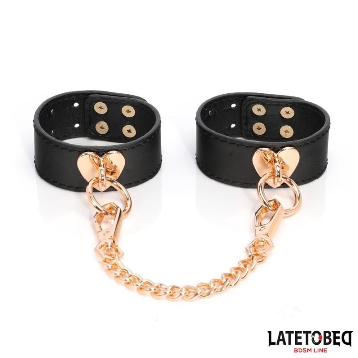 8-Teiliges Leder-Bondage-Set mit Aufbewahrungskoffer von Latetobed BDSM Line | Fesselliebe.de