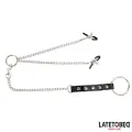 Nippelklemmen mit Penisring von Latetobed BDSM Line