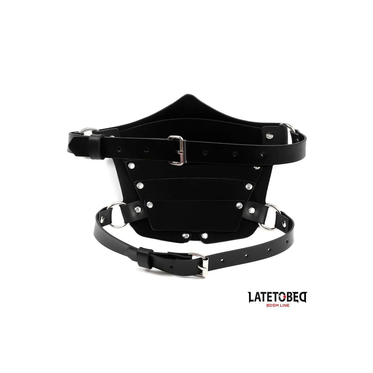 Verstellbare Maske Im Punk-Stil von Latetobed BDSM Line | Fesselliebe.de