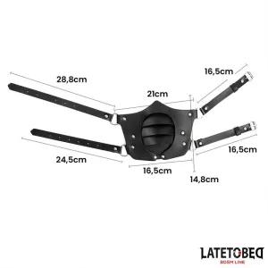 Verstellbare Maske Im Punk-Stil von Latetobed BDSM Line