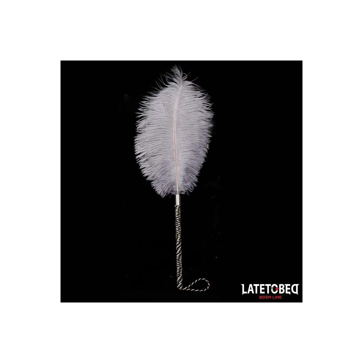 Straussenfeder 44 cm von Latetobed BDSM Line | Fesselliebe.de