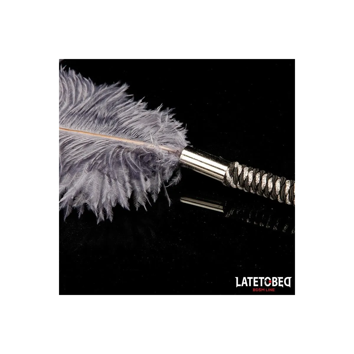 Straussenfeder 44 cm von Latetobed BDSM Line | Fesselliebe.de