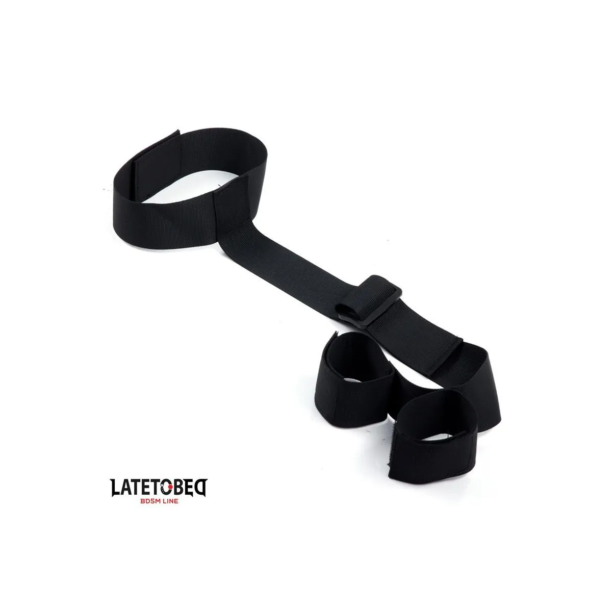 Band-Bondage von Hals bis Handgelenk von Latetobed BDSM Line | Fesselliebe.de