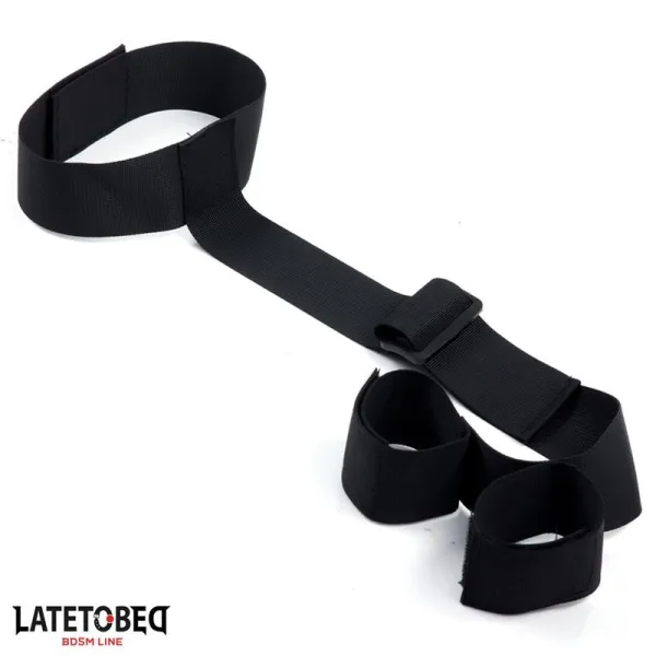 Band-Bondage von Hals bis Handgelenk von Latetobed BDSM Line | Fesselliebe.de