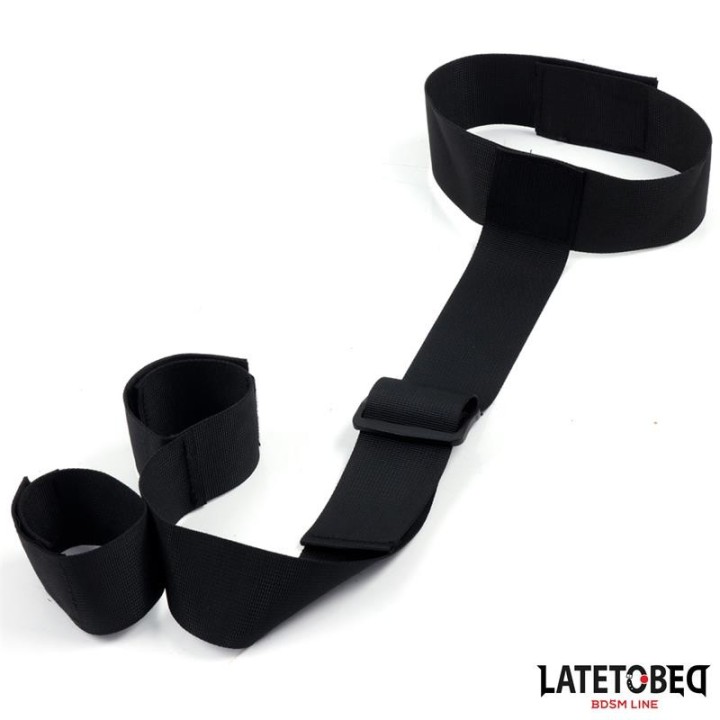 Band-Bondage von Hals bis Handgelenk von Latetobed BDSM Line | Fesselliebe.de
