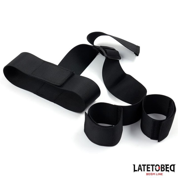 Band-Bondage von Hals bis Handgelenk von Latetobed BDSM Line | Fesselliebe.de
