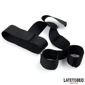 Band-Bondage von Hals bis Handgelenk von Latetobed BDSM Line