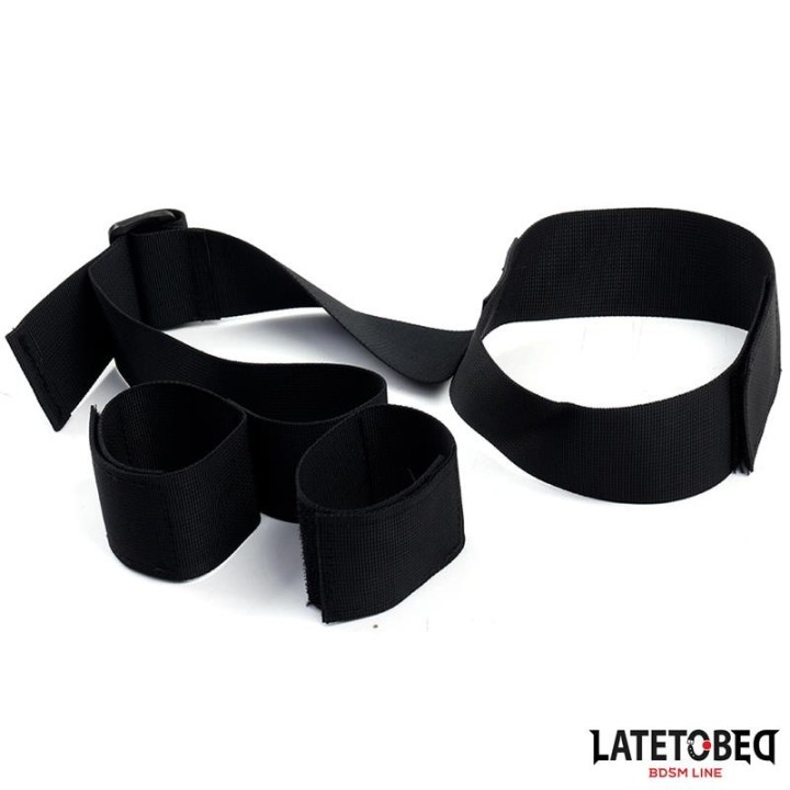 Band-Bondage von Hals bis Handgelenk von Latetobed BDSM Line | Fesselliebe.de