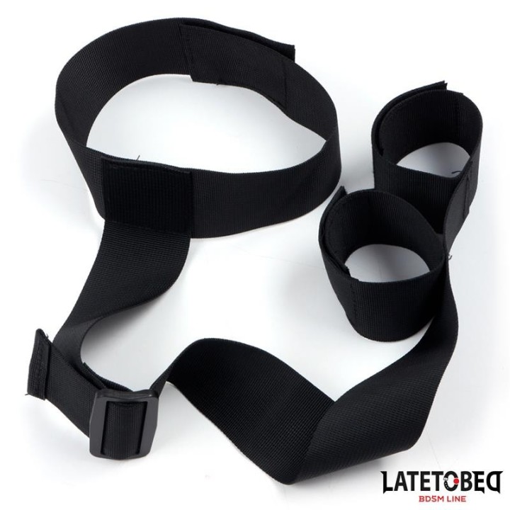 Band-Bondage von Hals bis Handgelenk von Latetobed BDSM Line | Fesselliebe.de