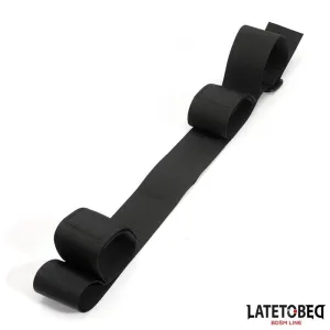 Hüftband und Klettverschluss-Handgelenkmanschette von Latetobed BDSM Line