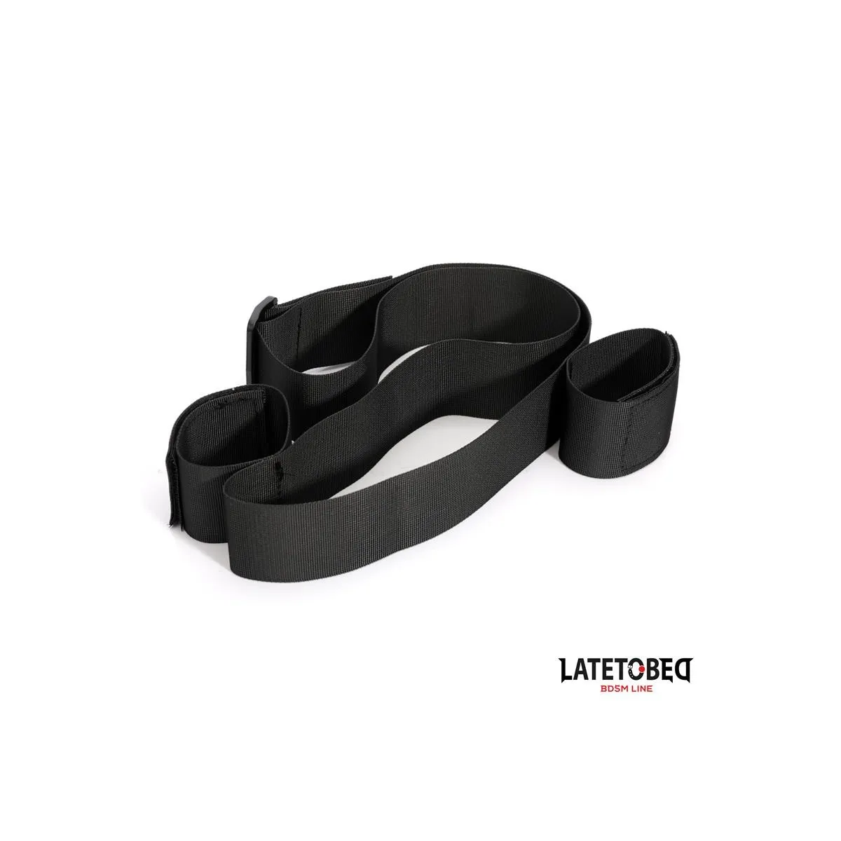 Hüftband und Klettverschluss-Handgelenkmanschette von Latetobed BDSM Line | Fesselliebe.de