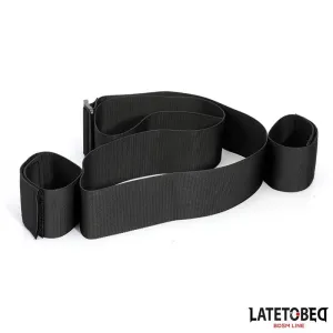 Hüftband und Klettverschluss-Handgelenkmanschette von Latetobed BDSM Line