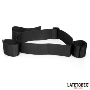 Hüftband und Klettverschluss-Handgelenkmanschette von Latetobed BDSM Line
