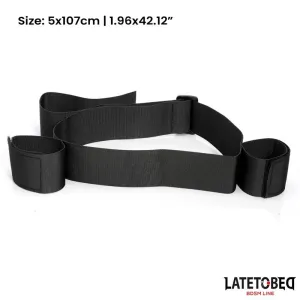 Hüftband und Klettverschluss-Handgelenkmanschette von Latetobed BDSM Line