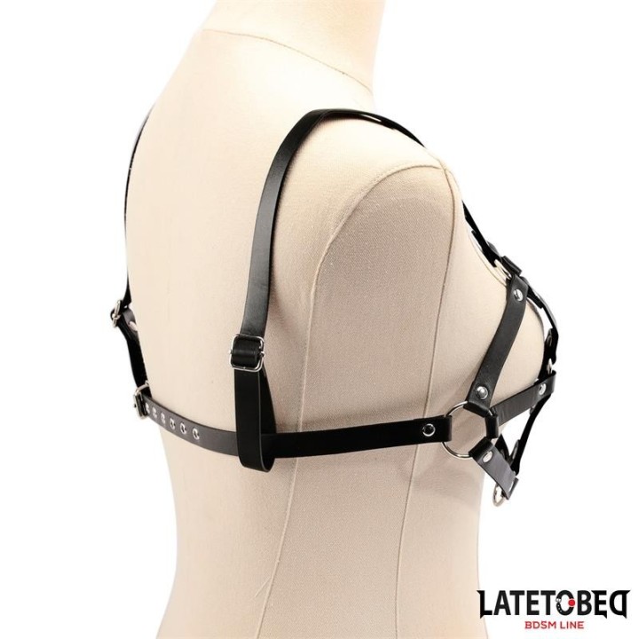 Verstellbarer Brust-Harness von Latetobed BDSM Line | Fesselliebe.de