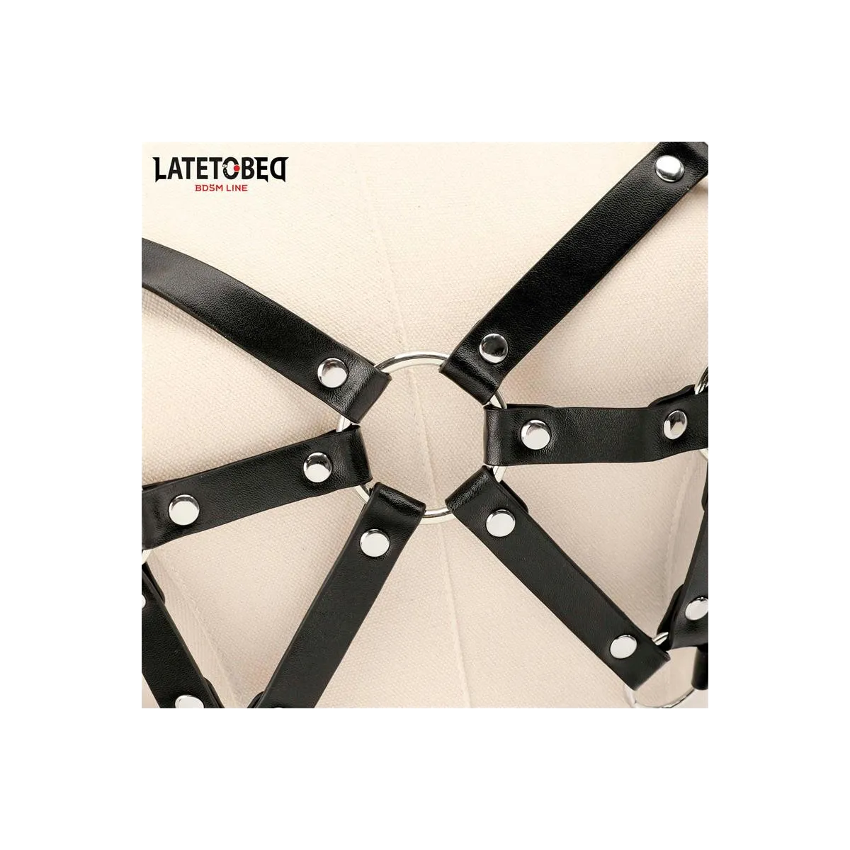 Verstellbarer Brust-Harness von Latetobed BDSM Line | Fesselliebe.de