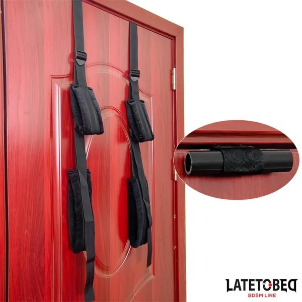 Tür-Sling Schwarz von Latetobed BDSM Line | Fesselliebe.de