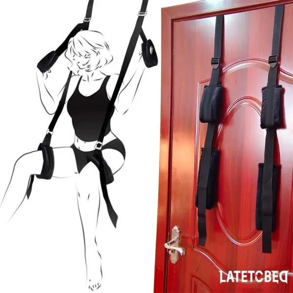 Tür-Sling Schwarz von Latetobed BDSM Line | Fesselliebe.de