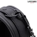 Einfarbige Schwarze Fussfessel von Latetobed BDSM Line