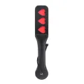 Veganes Leder-Paddel mit Herzen 32 cm von Latetobed BDSM Line