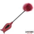 Federkitzler und Paddel In Rosenform von Latetobed BDSM Line