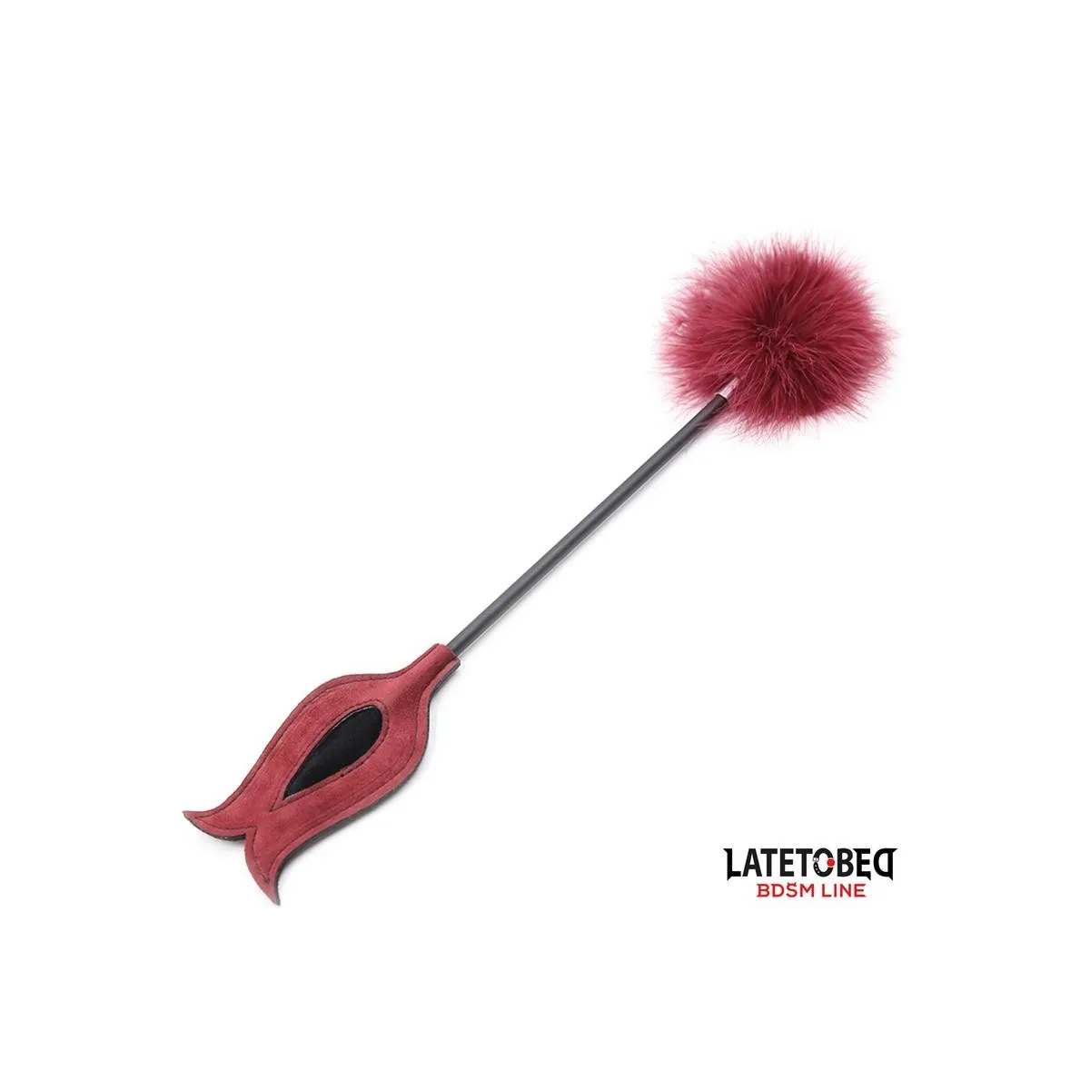 Federkitzler und Paddel In Rosenform von Latetobed BDSM Line | Fesselliebe.de