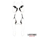 Sex-Position-Master mit Oberschenkel-Zubehör von Latetobed BDSM Line