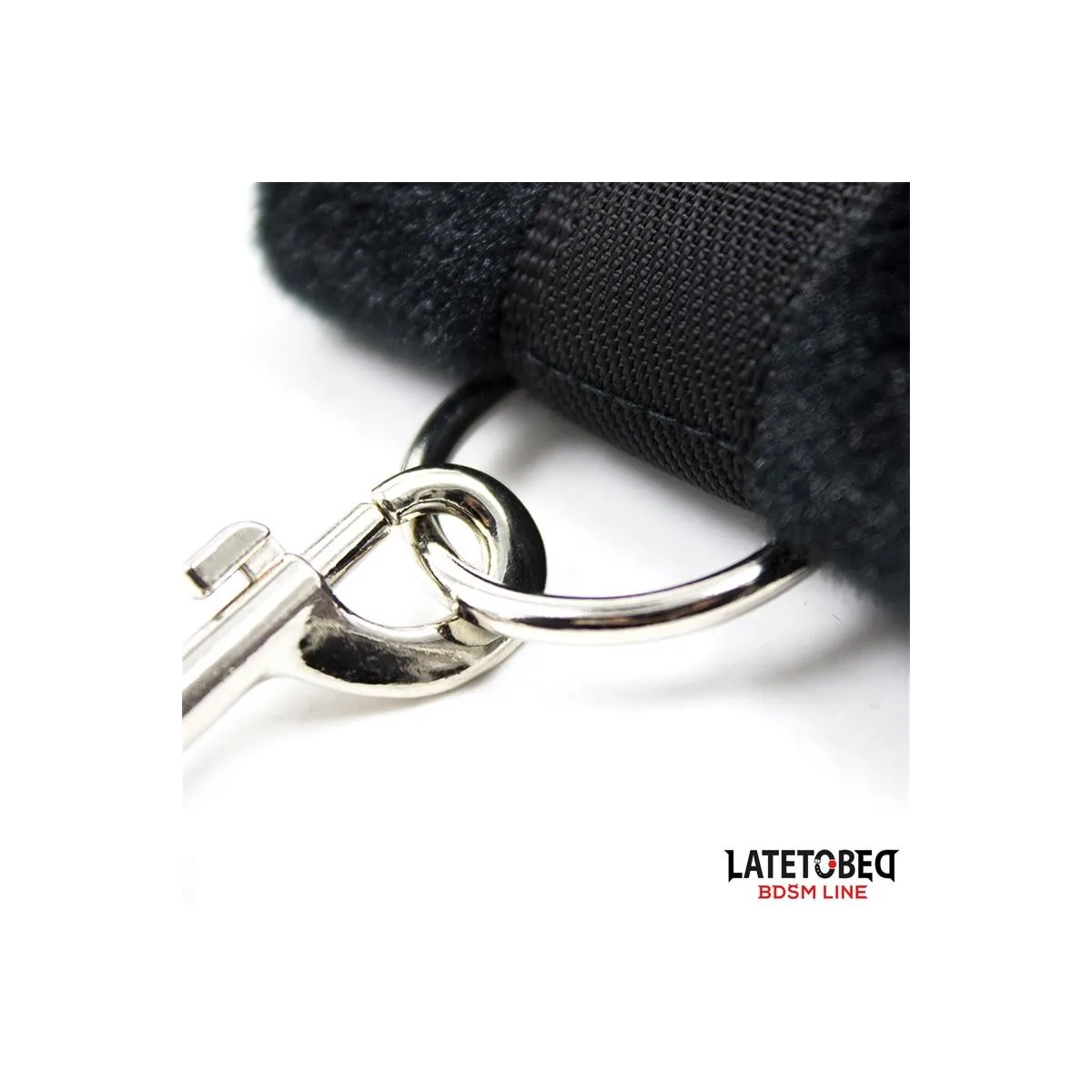 Bettfessel-Set mit Verstellbaren und Abnehmbaren Manschetten von Latetobed BDSM Line | Fesselliebe.de
