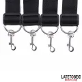 Bettfessel-Set mit Verstellbaren und Abnehmbaren Manschetten von Latetobed BDSM Line