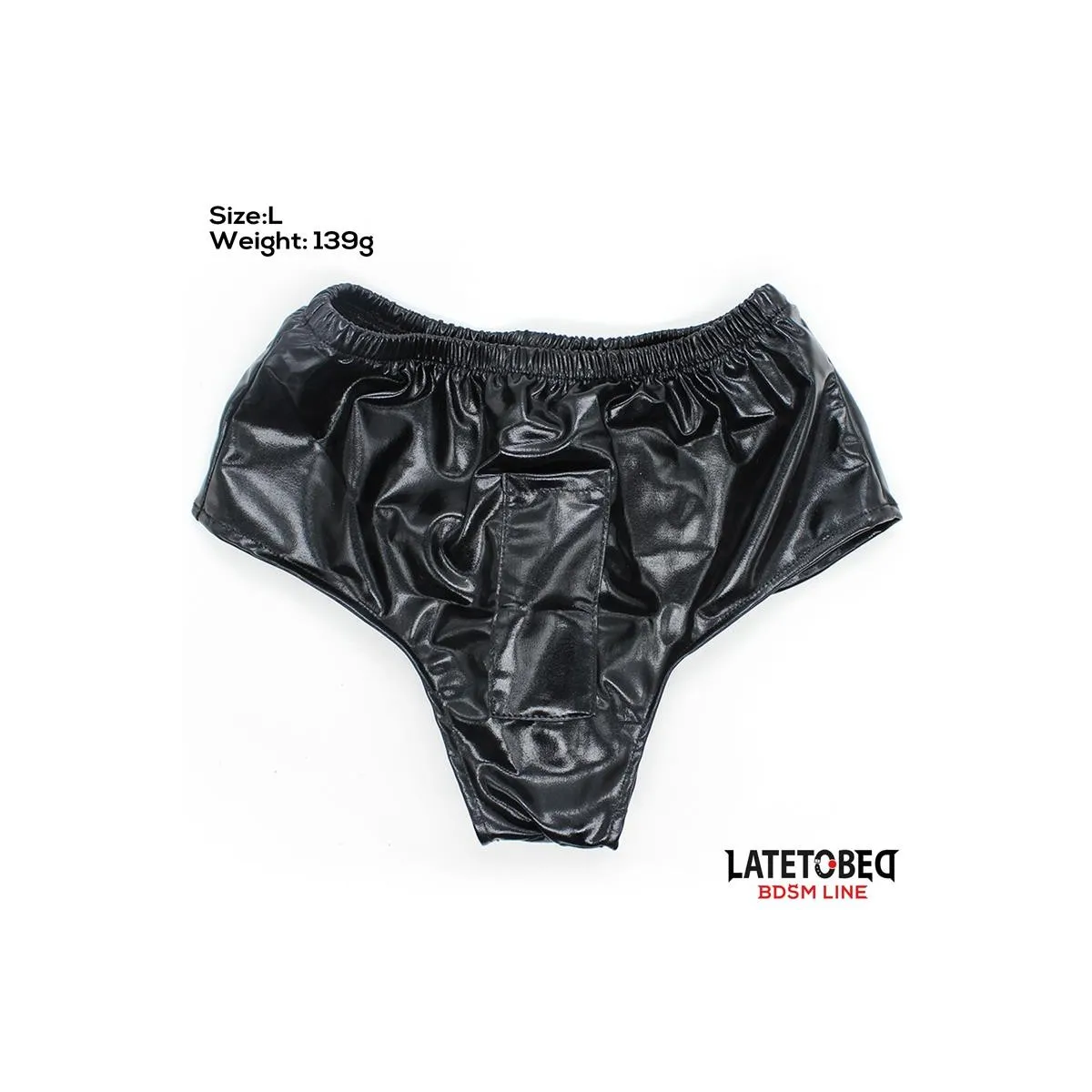 Elastischer Slip mit Vibrierendem Dildo, Einheitsgrösse von Latetobed BDSM Line | Fesselliebe.de