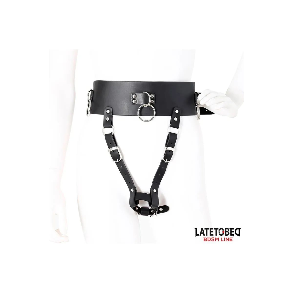 Verstellbarer Keuschheitsgürtel für Frauen von Latetobed BDSM Line | Fesselliebe.de