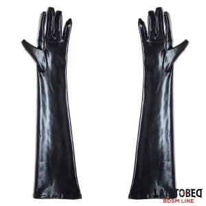 Wet-Look-Handschuhe Einheitsgrösse von Latetobed BDSM Line | Fesselliebe.de