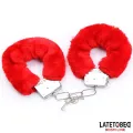 3-Teiliges Bondage-Set Handschellen, Augenmaske und Federn von Latetobed BDSM Line