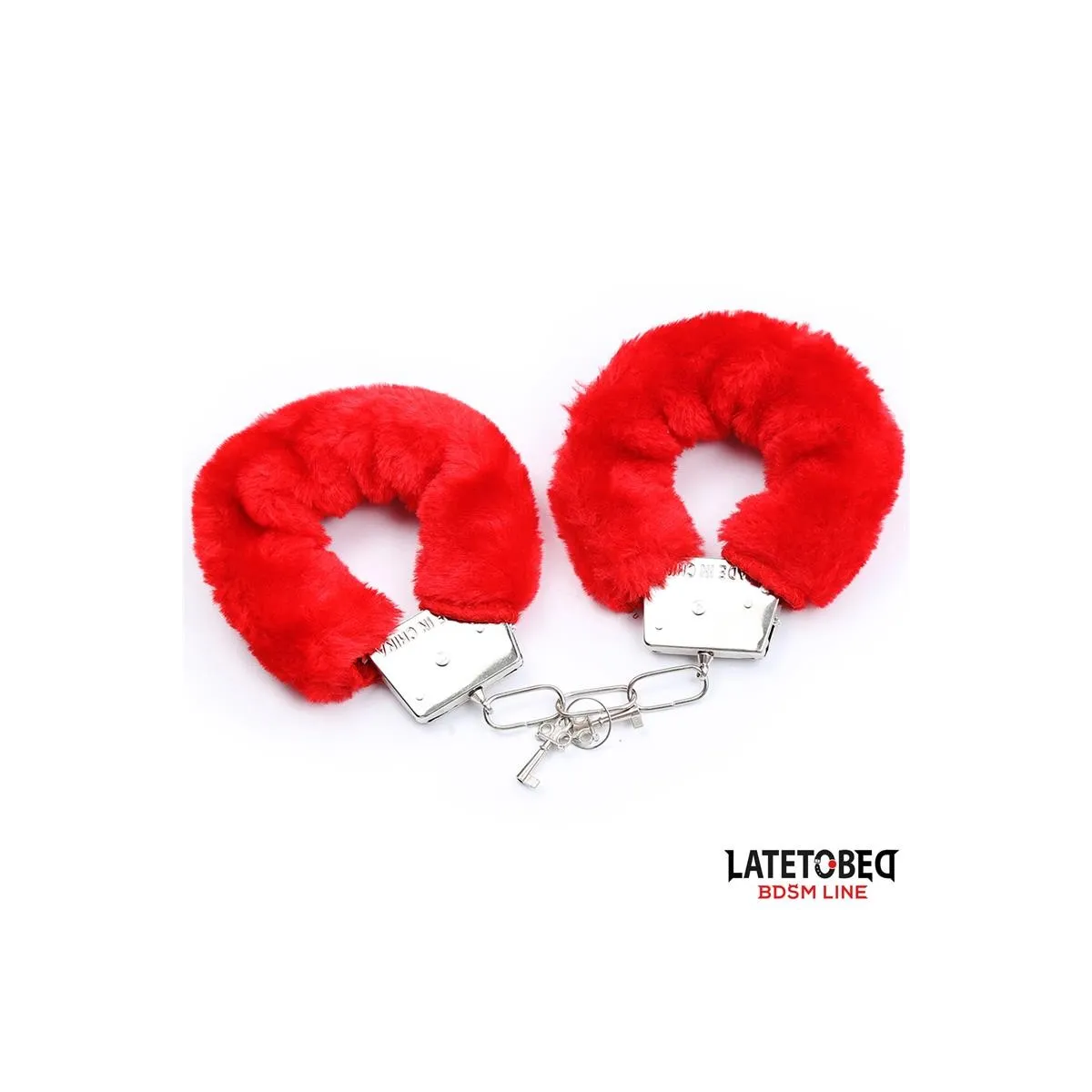 3-Teiliges Bondage-Set Handschellen, Augenmaske und Federn von Latetobed BDSM Line | Fesselliebe.de