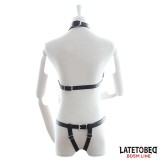 BH und Slip Bondage-Set mit Ketten von Latetobed BDSM Line | Fesselliebe.de