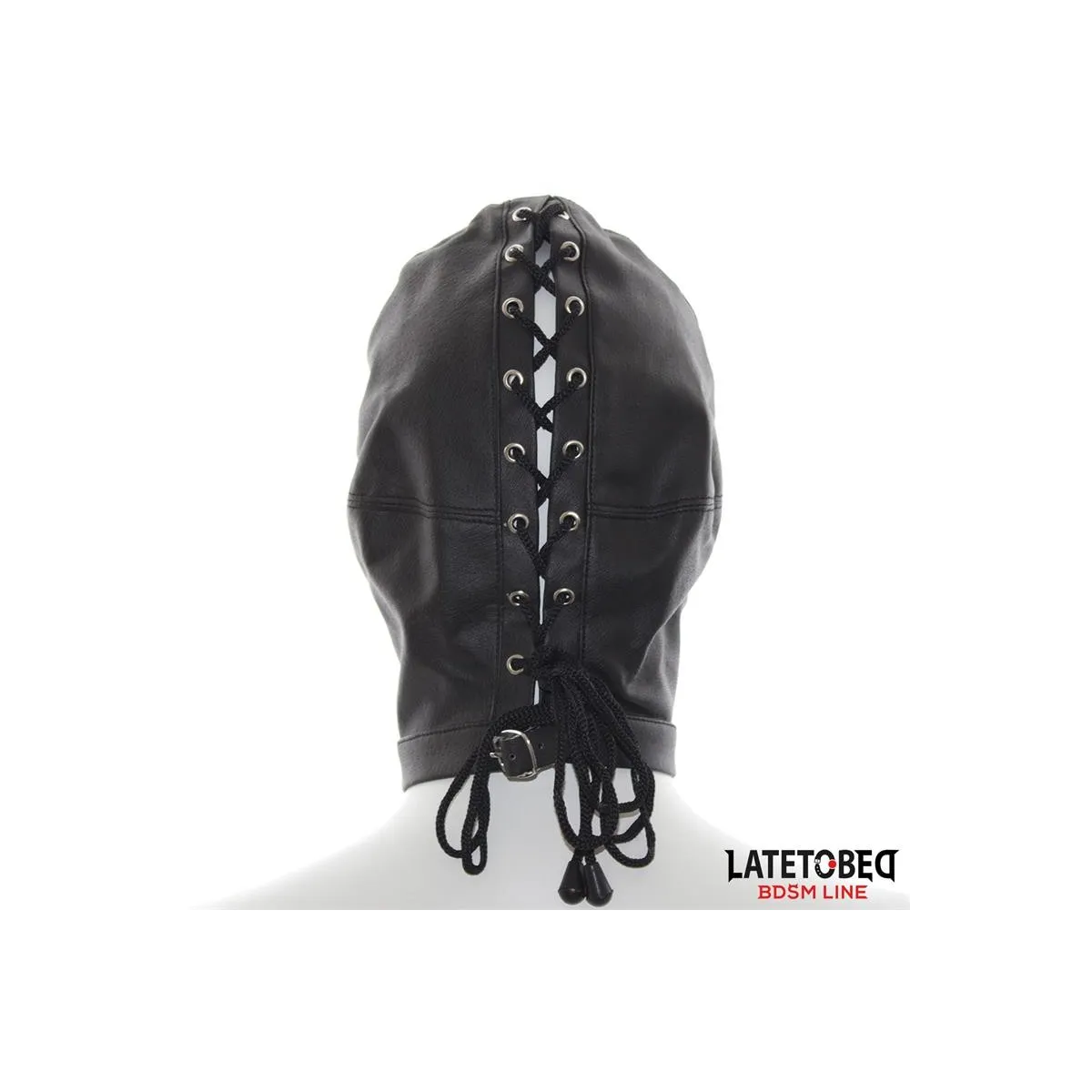 Unterwerfungshaube mit Verstellbaren Rückengurten von Latetobed BDSM Line | Fesselliebe.de