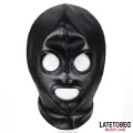 Unterwerfungshaube mit Verstellbaren Rückengurten von Latetobed BDSM Line