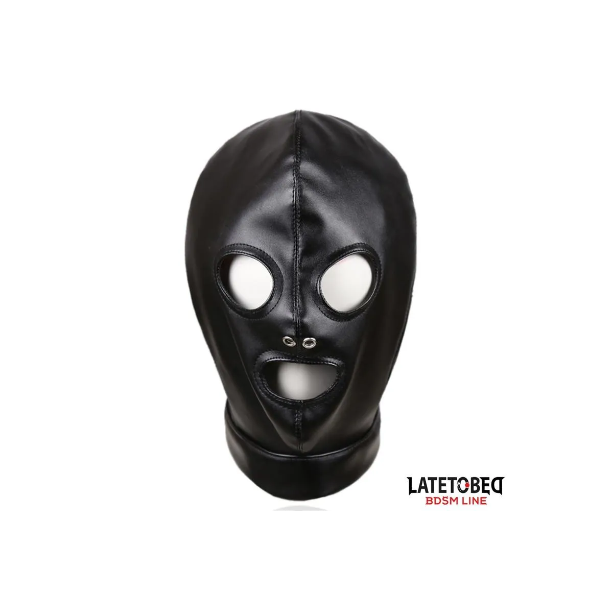 Unterwerfungshaube mit Verstellbaren Rückengurten von Latetobed BDSM Line | Fesselliebe.de