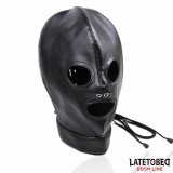 Unterwerfungshaube mit Verstellbaren Rückengurten von Latetobed BDSM Line | Fesselliebe.de