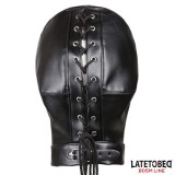 Unterwerfungshaube mit Verstellbaren Rückengurten von Latetobed BDSM Line | Fesselliebe.de