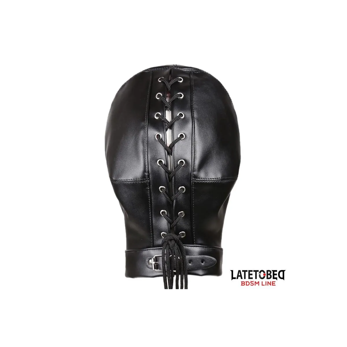 Unterwerfungshaube mit Verstellbaren Rückengurten von Latetobed BDSM Line | Fesselliebe.de