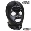 Unterwerfungshaube mit Verstellbaren Rückengurten von Latetobed BDSM Line