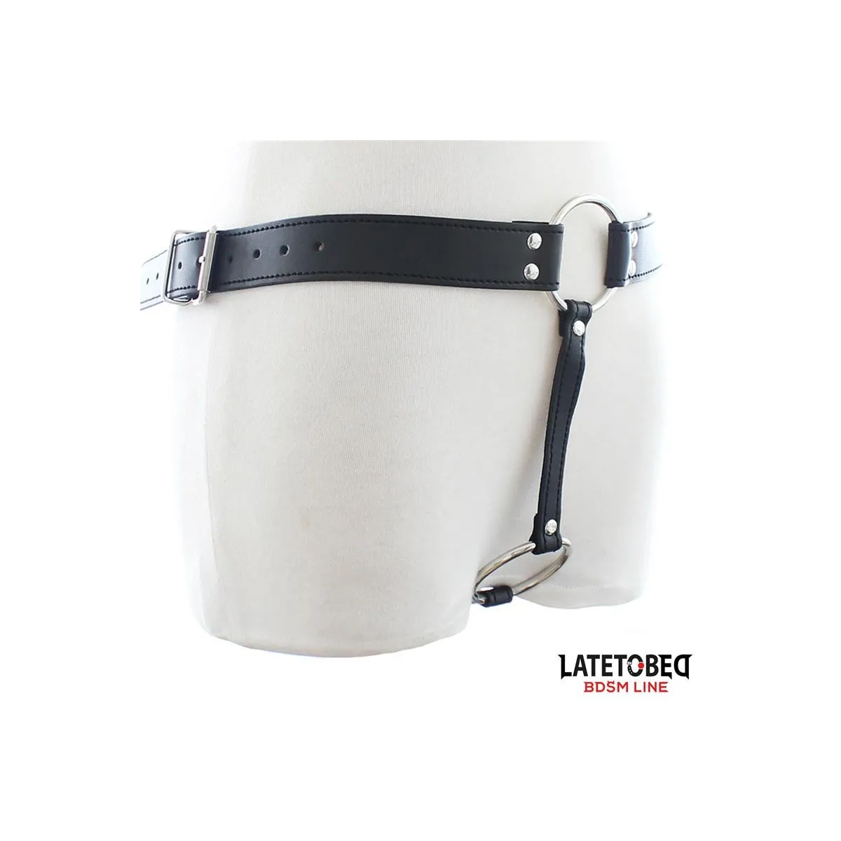 Keuschheitshose mit String, Verstellbar von Latetobed BDSM Line | Fesselliebe.de