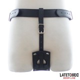 Keuschheitshose mit String, Verstellbar von Latetobed BDSM Line | Fesselliebe.de