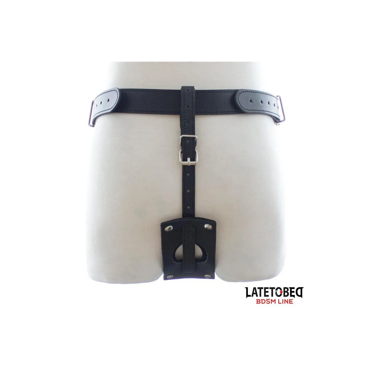 Keuschheitshose mit String, Verstellbar von Latetobed BDSM Line | Fesselliebe.de