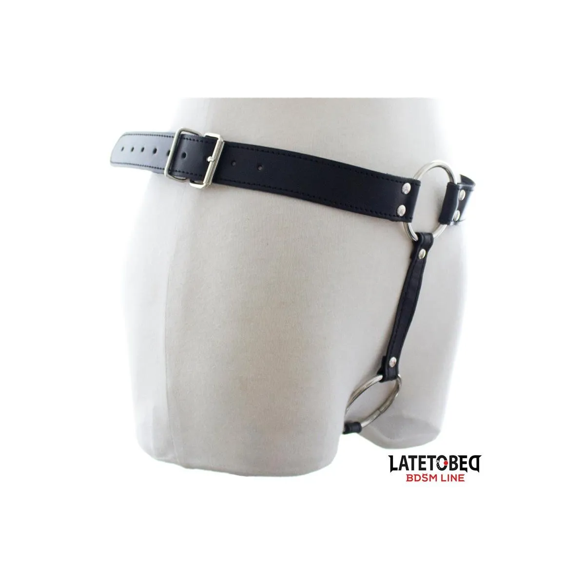 Keuschheitshose mit String, Verstellbar von Latetobed BDSM Line | Fesselliebe.de