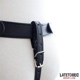 Keuschheitshose mit String, Verstellbar von Latetobed BDSM Line | Fesselliebe.de